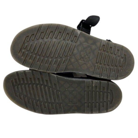 DR MARTENS unisex patent Gryphon Patent leather gladiator sandals Size W11 / M10 main image 4